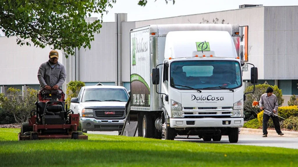 DalaCasa Landscape Management employees working.